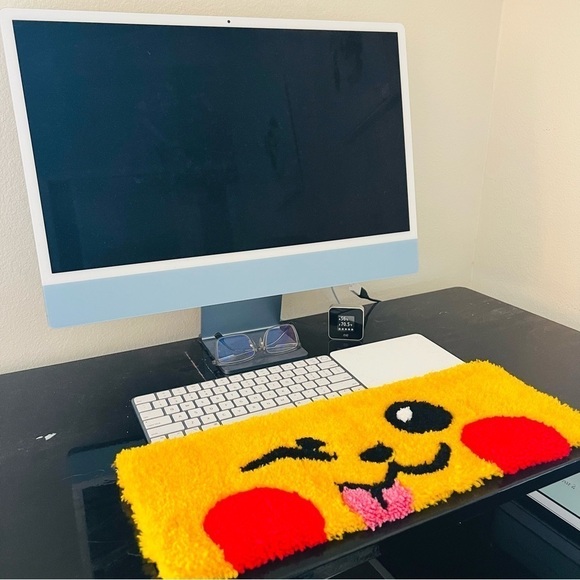 CUSTOM Tufted Keyboard Rug Spongebob Squarepants Size 19" by 7.5" - Picture 6 of 6